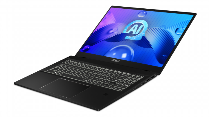 Laptop 2w1 MSI Summit E16 AI Studio A1V W11P + rysik (White BK) Ink Black 7