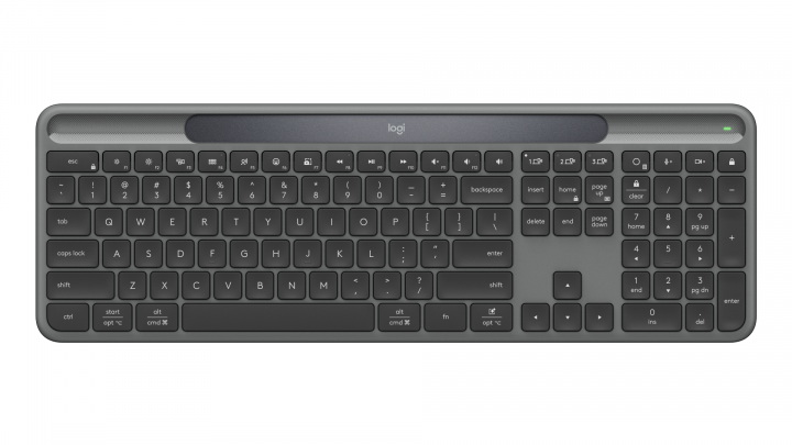 Klawiatura bezprzewodowa Logitech Signature Slim Solar+ K980s for Business grafitowa 920-013764 2