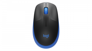 Mysz bezprzewodowa Logitech M190 FULL-SIZE WIRELESS niebieska 910-005907