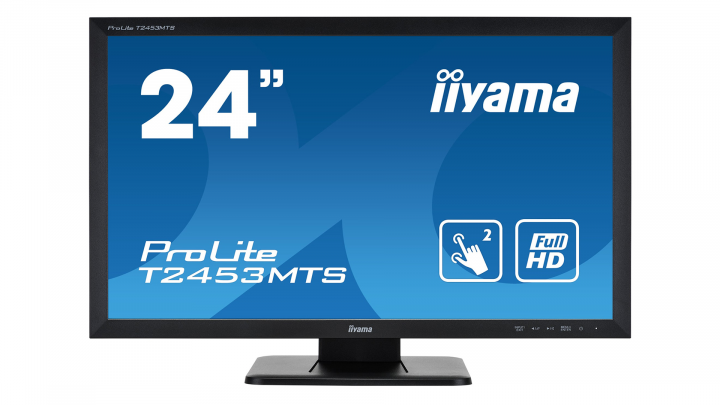 Monitor z dotykowym ekranem IIYAMA ProLite T2453MTS-B1 - widok frontu