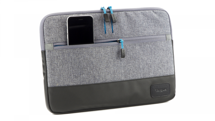 Etui do laptopa Targus Strata 12 TSS92804EU szare - przód front prawy