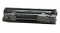 Toner HP 35A czarny CB435A widok frontu prawej strony