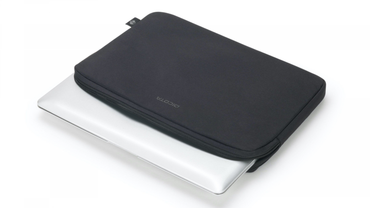 Etui do laptopa DICOTA Eco Sleeve BASE 116 D31822 czarne - otwarty