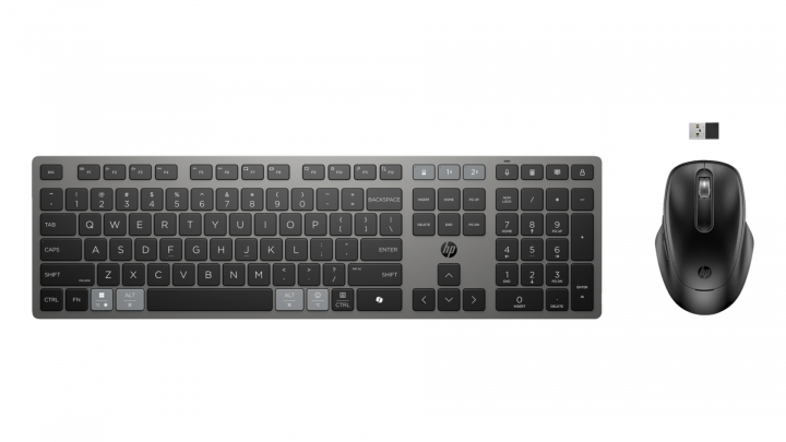Zestaw bezprzewodowy klawiatura i mysz HP 725 Multi-Device Rechargeable 9T5B0UT