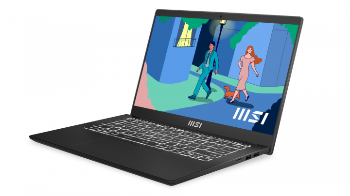 Laptop MSI Modern 14 C7M (White BK) W11H Classic Black 4
