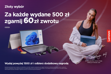 Złoty wybór. Za każde wydane 500 zł zgarnij 60 zł zwrotu - aktualność