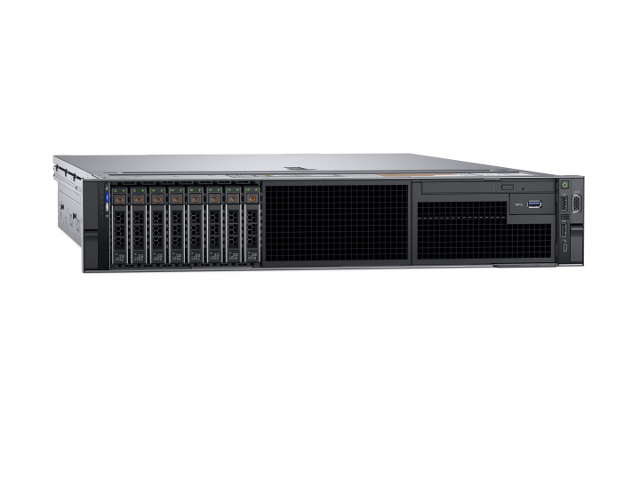 Serwer Dell PowerEdge R740 - widok frontu lewej strony