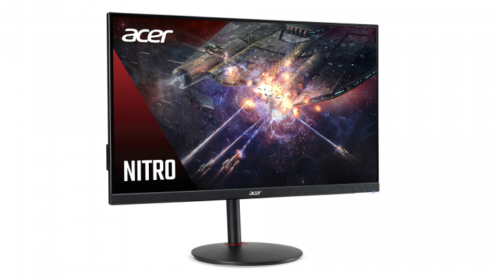 Monitor Acer Nitro XV272LV - widok frontu lewej strony
