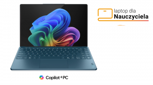 Laptop dla Nauczyciela Lenovo Yoga Slim 9 14ILL10 83CX001PPB Ultra 7 258V Touch 14" 4K WQUXGA OLED 120Hz HDR 32GB 1000SSD W11