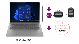 Laptop Lenovo ThinkPad X1 2-in-1 Gen 10 Aura Edition 21NU00KWPB Ultra 7 258V Touch 14" 2.8K OLED 32GB 1000SSD Int 5G W11Pro