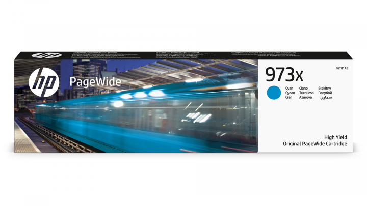 Tusz HP 973X błękitny F6T81AE