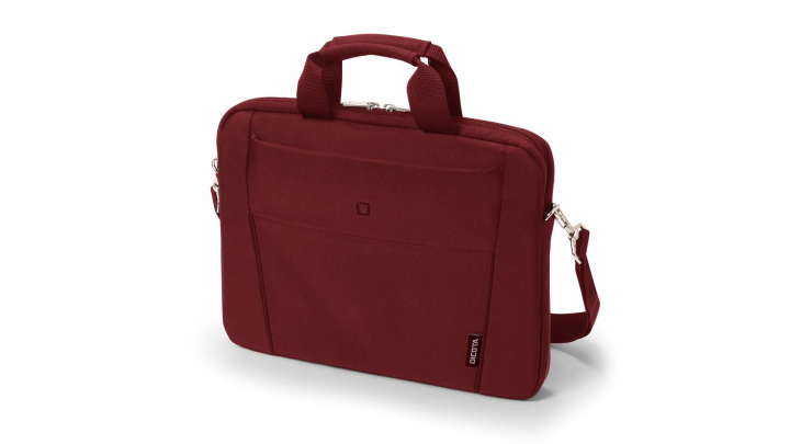 Torba do laptopa DICOTA Slim Case BASE 141 D31306 czerwona - przód prawa strona