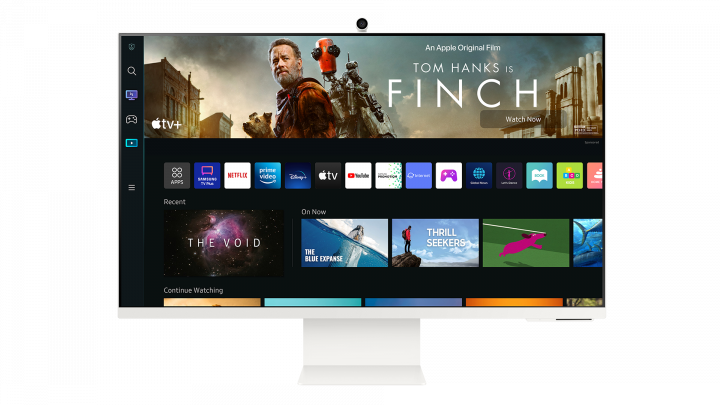 Monitor Samsung Smart M8 LS32BM801UUXEN - widok frontu