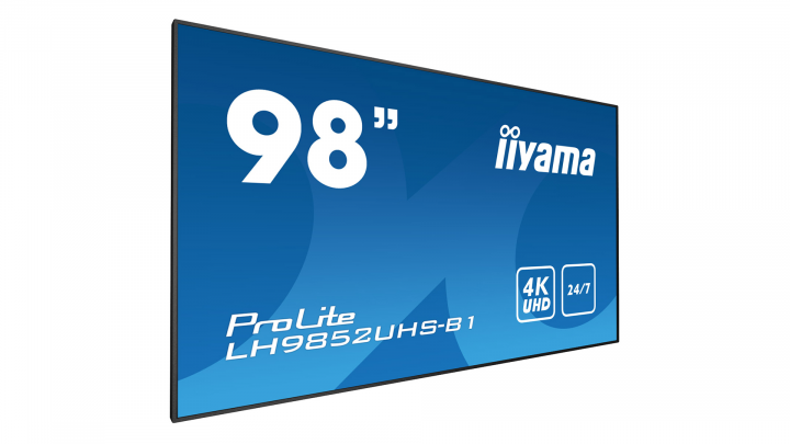 Monitor IIYAMA ProLite LH9852UHS-B1 - widok frontu lewej strony