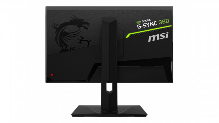 Monitor MSI Oculux NXG253R - tył