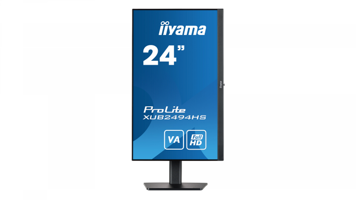 Monitor IIYAMA ProLite XUB2494HS-B2 - widok obróconego ekranu