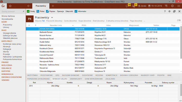 Gratyfikant nexo PRO - Licencja na 50 pracowników 3