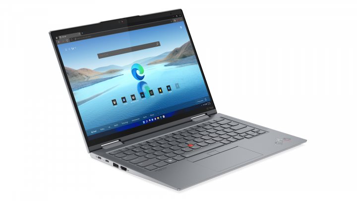 ThinkPad X1 Yoga G7 W11P WWAN - widok frontu lewej strony