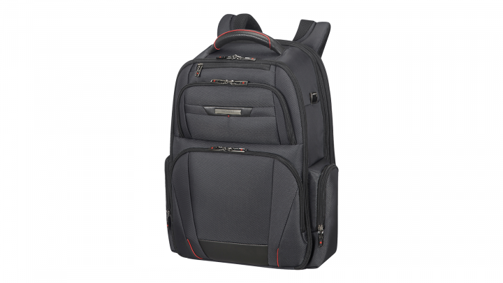 Plecak do laptopa Samsonite Pro-Dlx 5 173 CG7-09-010 czarny - przód front lewy