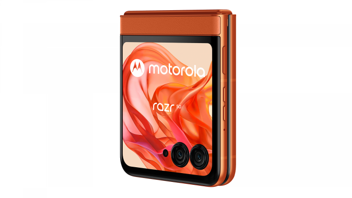 Smartfon Motorola razr 50 pomarańczowy 15