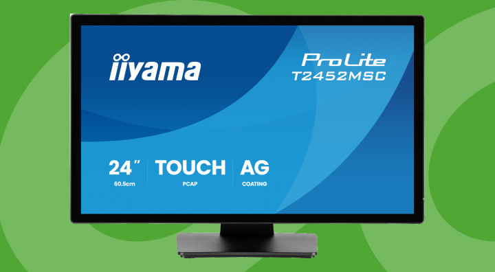 monitor iiyama ProLite T2452MSC-B2AG front