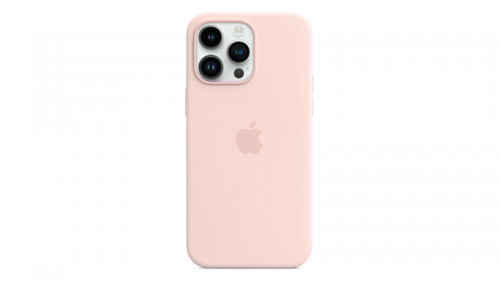 Etui Apple iPhone 14 Pro Max Silicone Case z MagSafe Chalk Pink MPTT3ZMA
