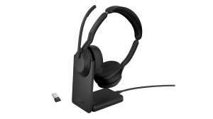 Słuchawki bezprzewodowe Jabra Evolve2 55 USB-A UC Stereo Stand - 25599-989-989