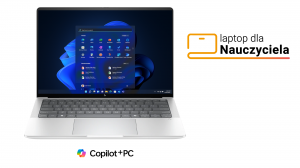 Laptop dla Nauczyciela HP EliteBook X G1a 14 B9ZX1ET Ryzen AI 7 PRO 360 14" WUXGA 32GB 1000SSD W11Pro