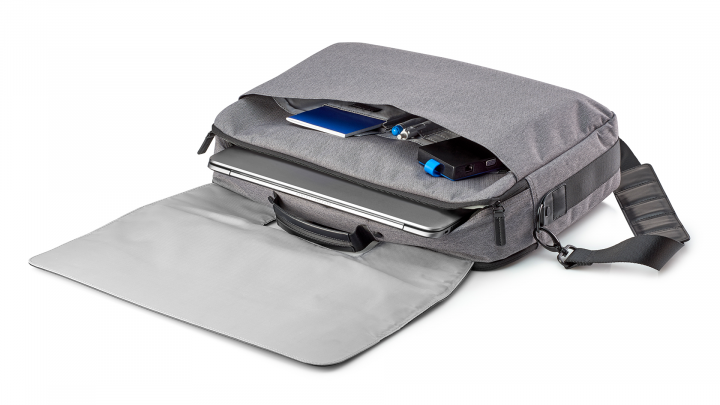 Torba do laptopa HP Executive Black Messenger 15,6 P6N21AA - otwarta