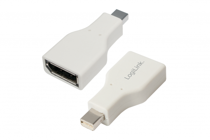 Adapter LogiLink mini DP - DP CV0039 - widok frontu v2