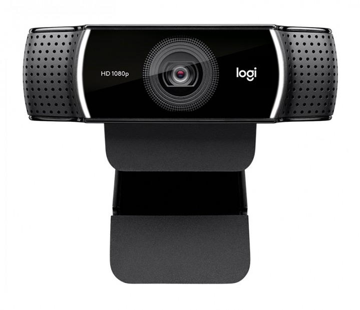 Kamera internetowa Logitech C922 PRO STREAM 1080P FullHD Czarne 960-001088 - widok frontu v2
