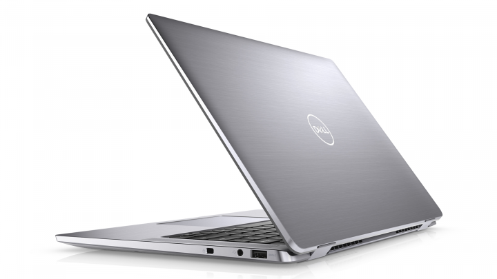 Laptop Dell Latitude 9520 srebrny - widok klapy prawej strony