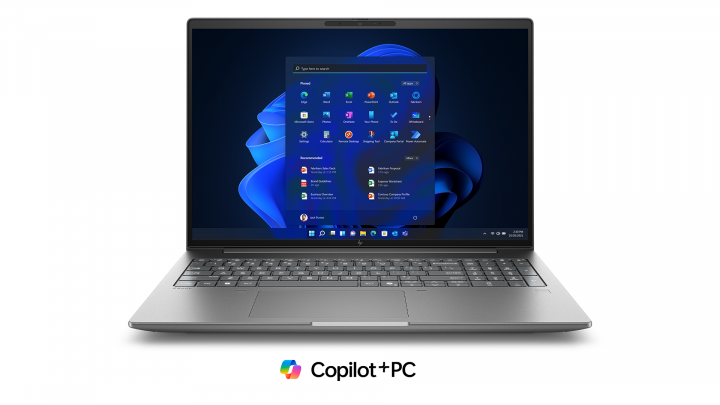 Mobilna stacja robocza HP ZBook X G2i 16 W11P Copilot- widok frontu