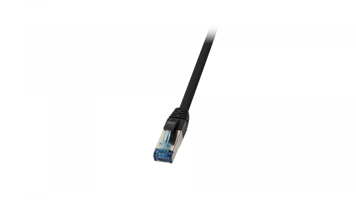 Patchcord LogiLink CAT 6A S/FTP czarny