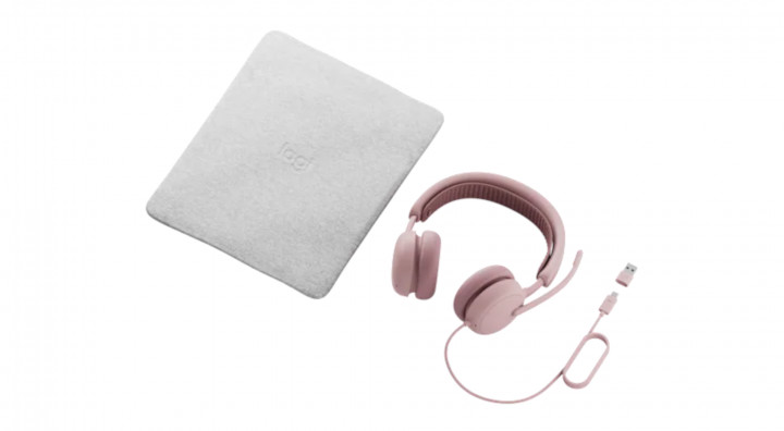 Logitech Zone Wired 2 for Business MS Teams różowe 2