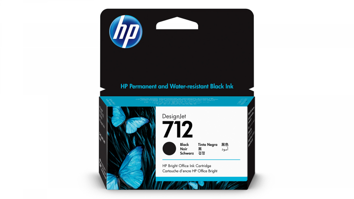 Tusz HP 712 czarny 3ED70A