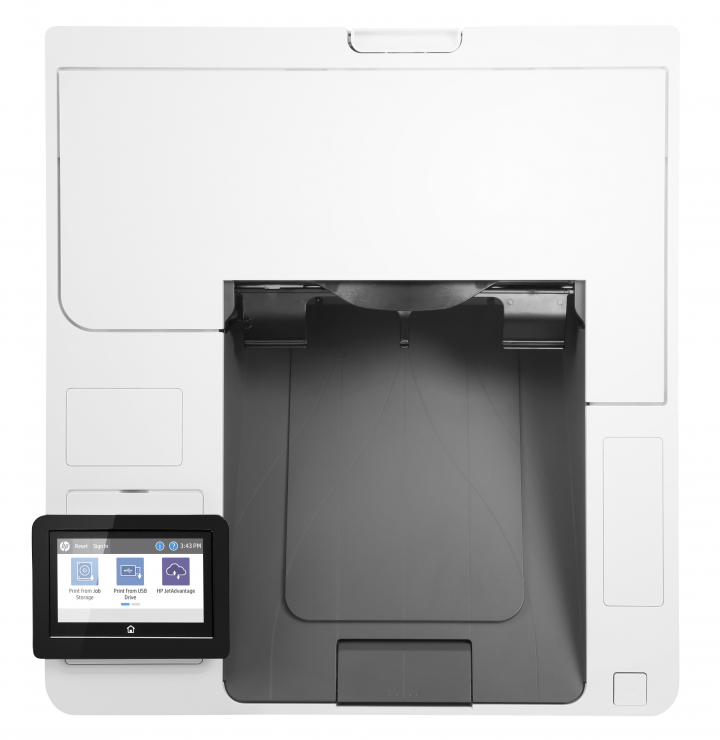 Drukarka laserowa monochromatyczna HP LaserJet Enterprise M611dn - widok góry