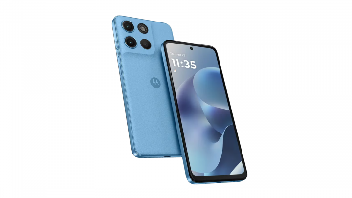 Smartfon Motorola moto g17 błękitny