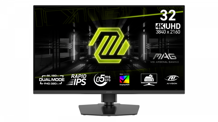 Monitor MSI MAG 322URDF E16 31,5" UHD 160Hz 0.5ms