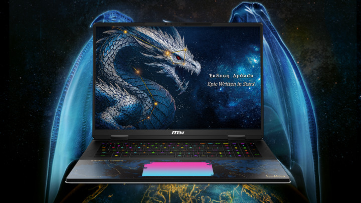 Laptop MSI Titan 18 HX Dragon Edition Draco Epic