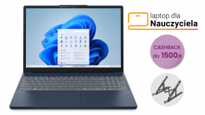 Laptop dla Nauczyciela Lenovo IdeaPad Slim 3 15IRH10 83K100CYPB i5-13420H 15,3" WUXGA 16GB 512SSD W11