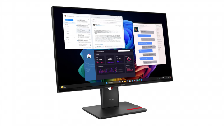 Monitor Lenovo ThinkVision T27UD-40 64AFGAT2EU 27" 4K Hdmi DP Usb-C 100W RJ45 2