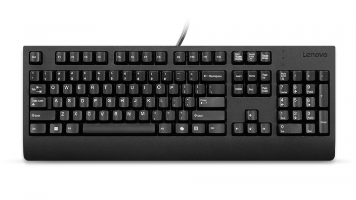 Klawiatura przewodowa Lenovo Preferred Pro II USB AI U.S. English with Euro symbol 4Y41R64616
