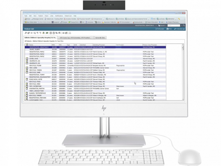 Komputer AiO HP EliteOne 800 G5 Healthcare - widok frontu