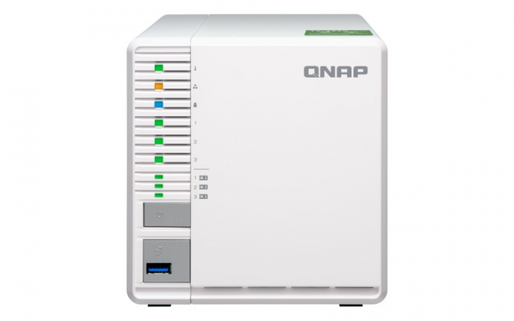 Serwer NAS QNAP TS-332X-2G - widok frontu