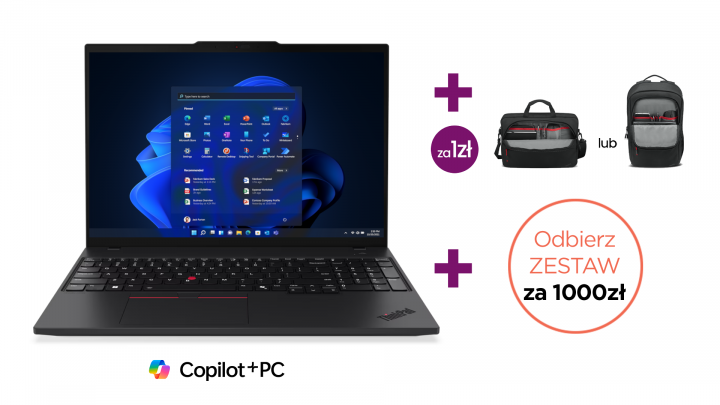 Mobilna stacja robocza Lenovo ThinkPad P16s Gen 4 (AMD) OLED W11P Copilot Zestaw 1K PROMO