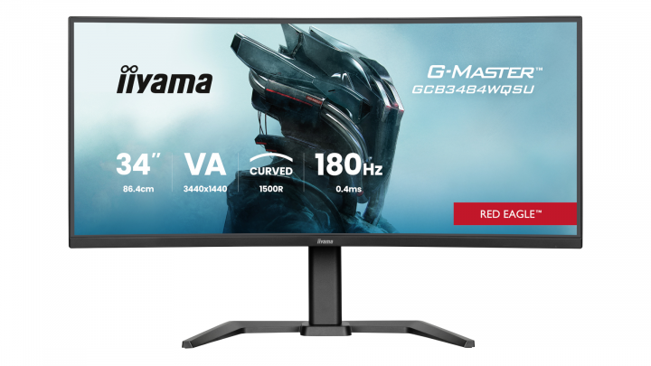 Monitor iiyama G-Master Curved GCB3484WQSU-B1