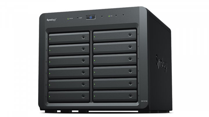 Moduł rozszerzający Synology DX1215II - przód