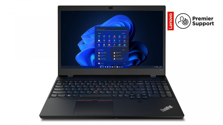 Mobilna stacja robocza Lenovo ThinkPad P15v G3 W11P AMD premier support - widok frontu