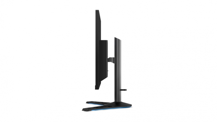 Monitor Lenovo Legion Y27gq-25 czarny - widok prawej strony